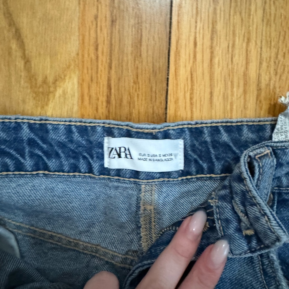 Zara maxi denim skirt - Picture 2 of 2